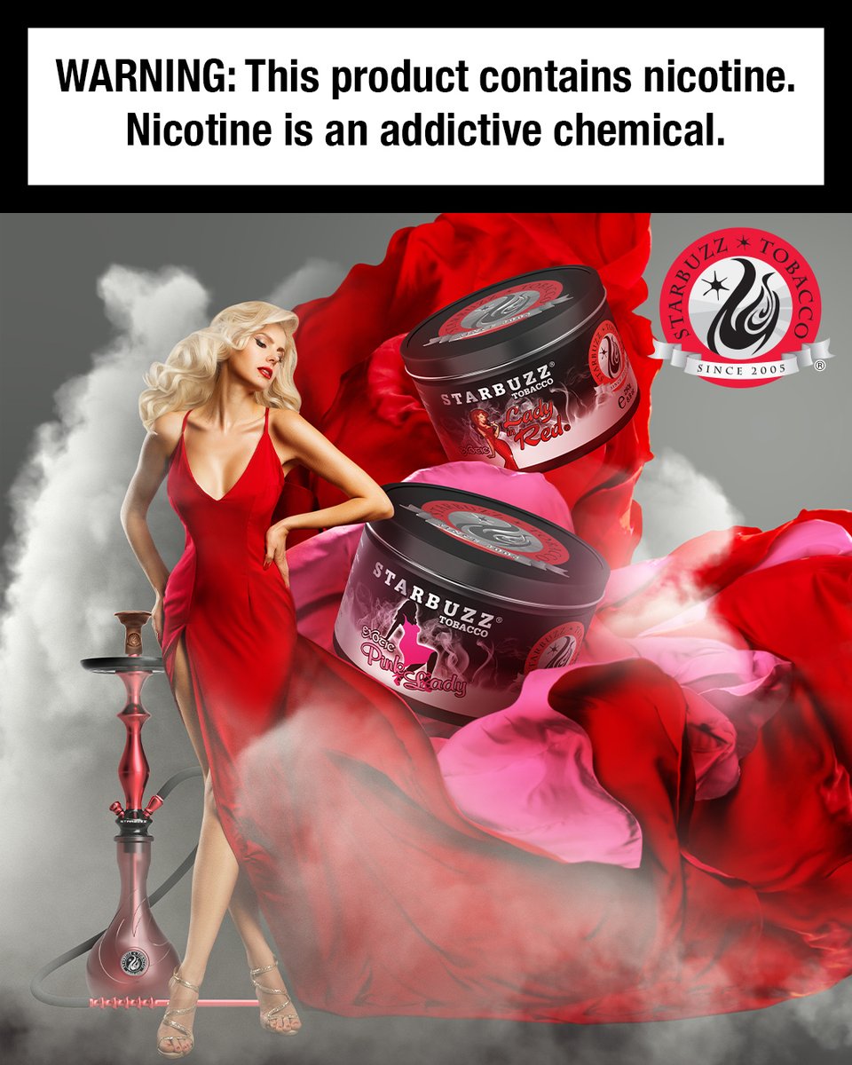 Two Starbuzz® #Ladies who leave a lingering taste of longing on your tongue, and a lasting first impression. Which #shisha tastes second date-worthy? 💨❤️🌹💨🌷💗

Don't forget our curvaceous SB-H1 Hookahs too!

#hookah #narguile #smoke #theultimatehookahexperience #bold #love