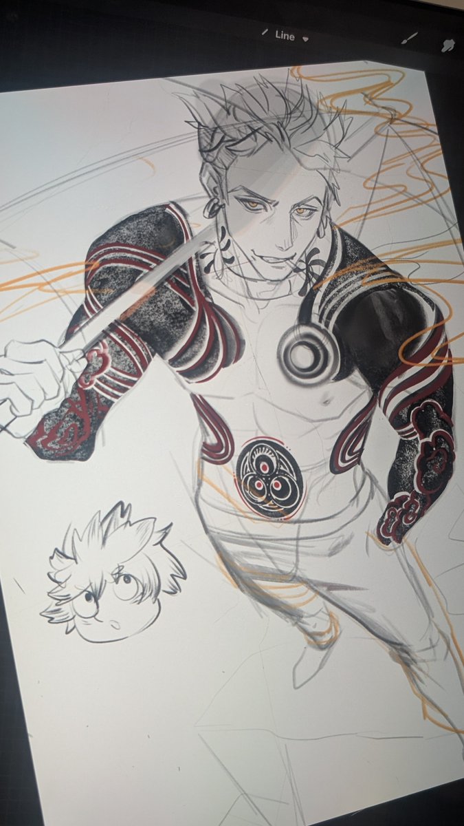 Enjin Sketch #GACHIAKUTA