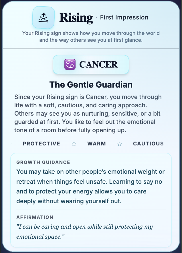 helioastrology's tweet photo. LeBron finally shared his birth time… so of course I ran his Big Three through Helio 😭🏀

If you’re new here, your “Big Three” is basically:

Sun = your core identity (this is the main one that most people know, but it's just a small part tbh)
Moon = your emotional wiring
Rising = the vibe people feel from you before you say a word

Now… LeBron’s Big Three makes an insane amount of sense:

1. Sun in Capricorn (core self)
This is “legacy builder” energy. Capricorn Suns are built for the long game. Discipline, endurance, mastery, proving it over and over until nobody can argue.
That is literally LeBron’s brand: longevity, consistency, records, “I’m still here” year after year.

It’s not flashy motivation, it’s “I will outwork time.”

2. Moon in Aries (inner emotions)
Aries Moons feel fast and loud. Competitive, reactive, fiery. You see it on the court when he gets hot, when he challenges a call, when he flips the switch.
Then the wild part: Aries Moons move on just as fast. They reset. They do not sit in the feeling, they convert it into action.

That combo is so “down 12, game 6, let’s get to work.”

3. Rising in Cancer (first impression)
This is the one people don’t expect. Cancer Rising reads as protective, family-first, emotionally aware of the room. Not soft, just guarded and loyal.
It explains why he can be a ruthless competitor and still give “big brother, protector, leader of the group chat” energy off the court.

So if you’ve ever thought:
“How is he both intense AND caring?”
“How is he both unstoppable AND so human?”

That’s the Big Three working together.

Swipe the images, because Helio doesn’t just list placements, we interpret them in plain English.

Question for the replies:
What do you think shows up the most in LeBron, the Capricorn discipline, the Aries fire, or the Cancer protector vibe?