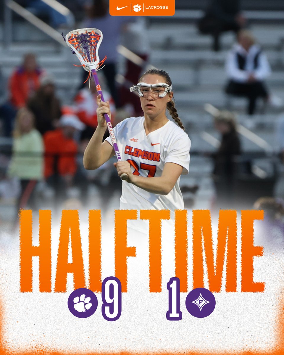 30 more minutes at the CLC 📍

Clemson - 9⃣ | Furman - 1⃣