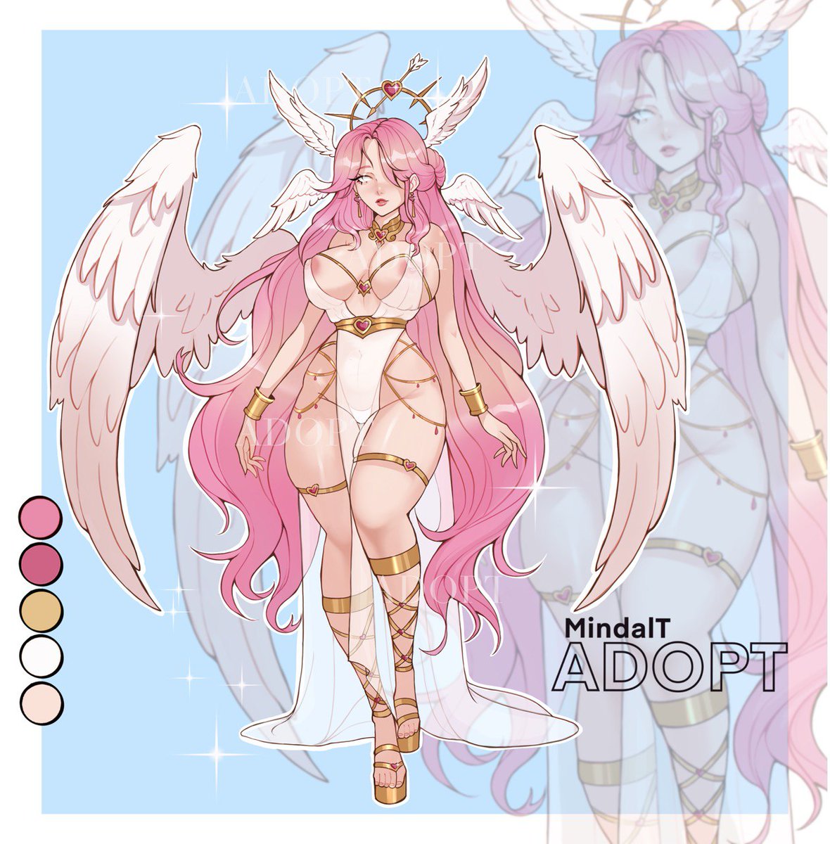 TillWhiteFlower's tweet photo. New Adoptable auction [Goddess of Love ]🩷💘

https://t.co/WCFGOXQ5eK

#Adoptable #characterdesign #AdoptMe #Angel #Girl #DigitalArt #ValentinesDay2026 https://t.co/ilIXWPbzaK