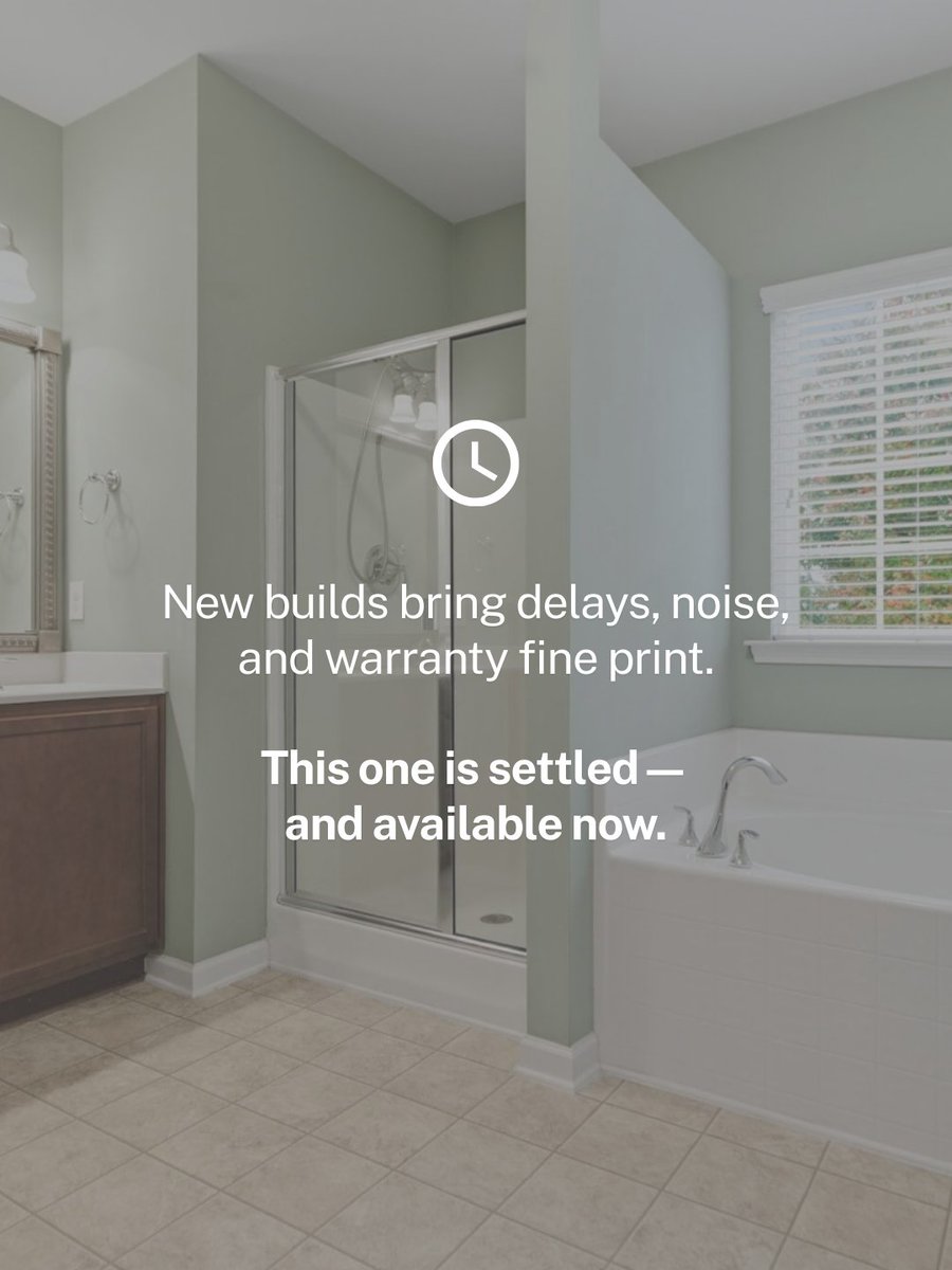 A Smart Buy just opened up in Heritage Wake Forest, NC.

~$20K below a recent sale.
No new-construction friction.

Golf, pools, trails, parks, and Heritage Station shopping are all part of the community itself.

Reply for the full breakdown.