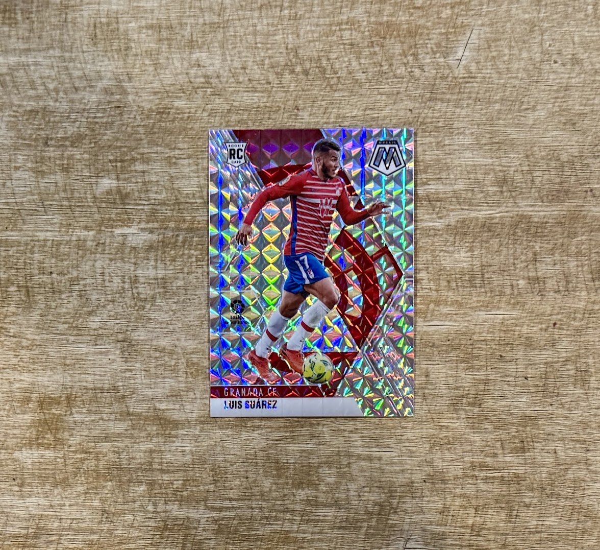 2020-21 Mosaic La Liga Luis Suarez Mosaic Prizm Rookie

$2

*See pinned tweet for shipping, etc
Stack min $10
#TSSS #GiuntaStack
