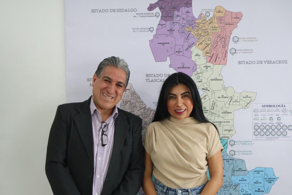 Sostuvimos una reunión de coordinación y fortalecimiento de acciones en materia de atención a la salud para las personas que viven en el Distrito 12, el cual está compuesto por 254 colonias poblanas.