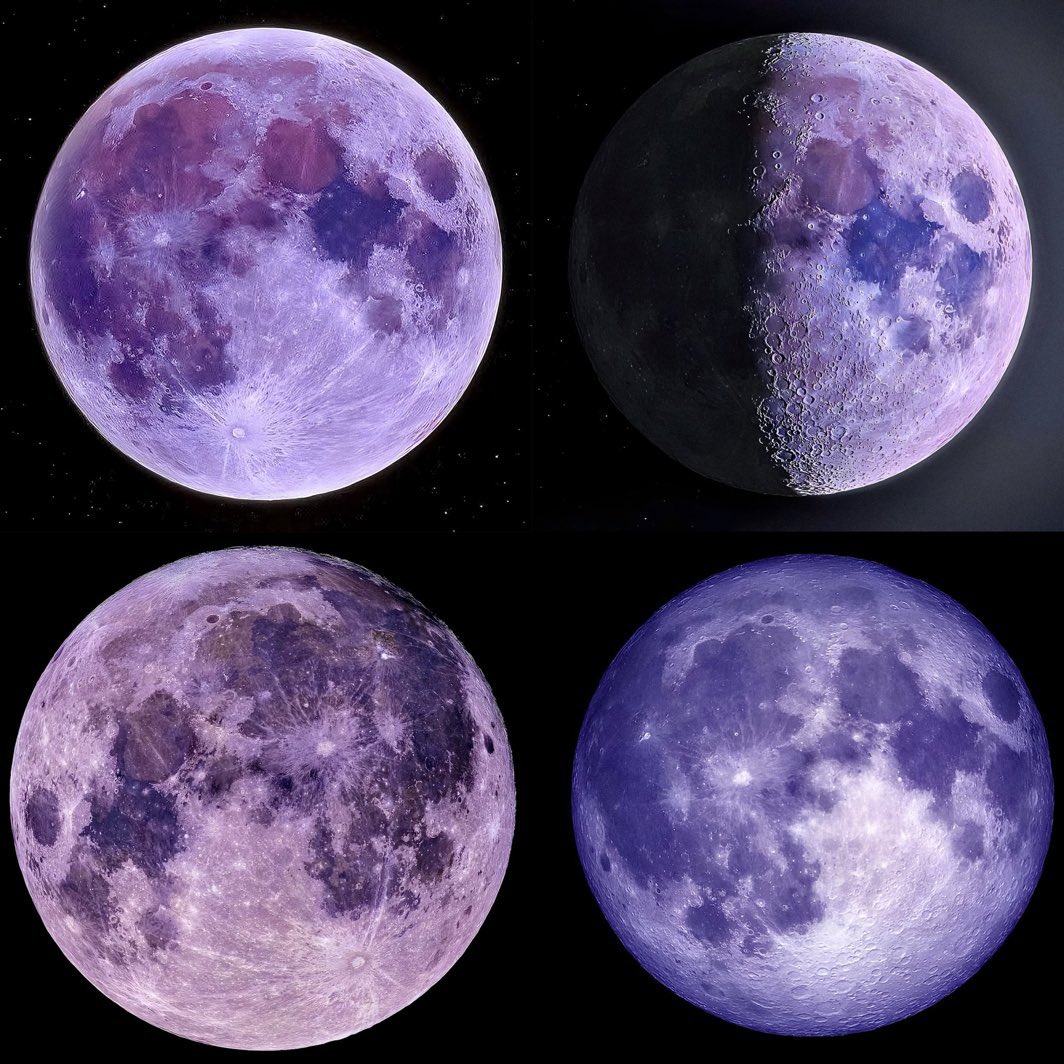 MOONXADDICT's tweet image. Purple moon