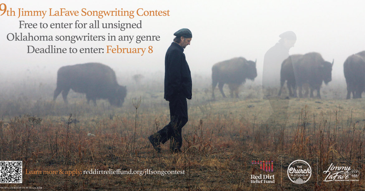JimmyLaFave's tweet photo. @reddirtrelief Good luck to all who entered! https://t.co/ZCLm2skmM4