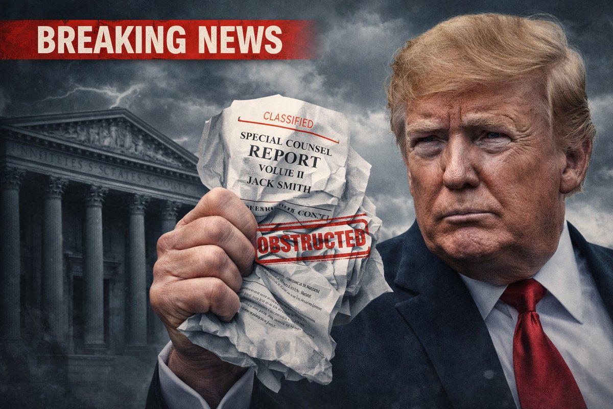 #TrumpIsUnfitForOffice   #ReleaseVolume2   #wtpBLUE   WE THE PEOPLE 
 
Jack Smith testified that his investigation produced “proof beyond a reasonable doubt” that Trump unlawfully attempted to overturn the 2020 election and haduncovered “powerful evidence” that the president