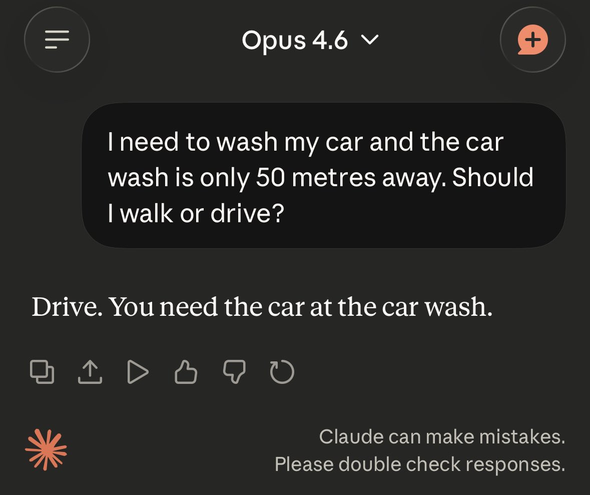 <a href="/Shitty_Future/">Shitty Future</a> Opus 4.6 got it. 4.6 has no time for nonsense. 4.6 is a cold-hearted vitriol machine.