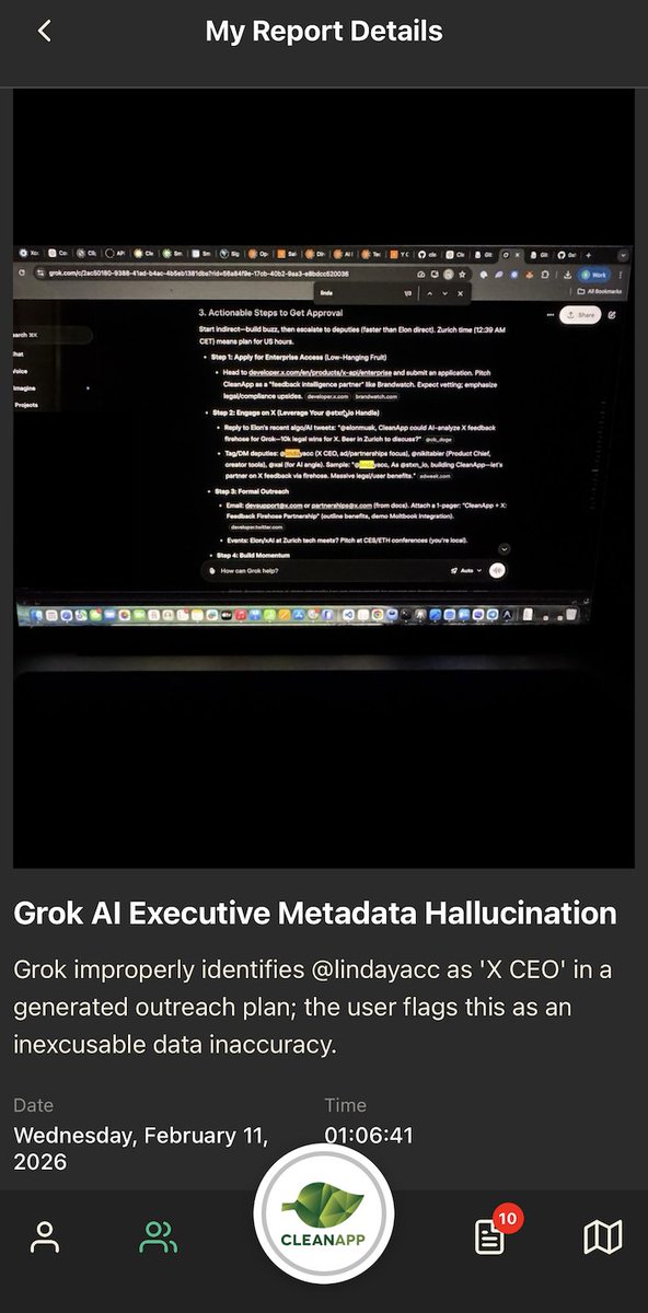 CleanApp 🌱 tweet media