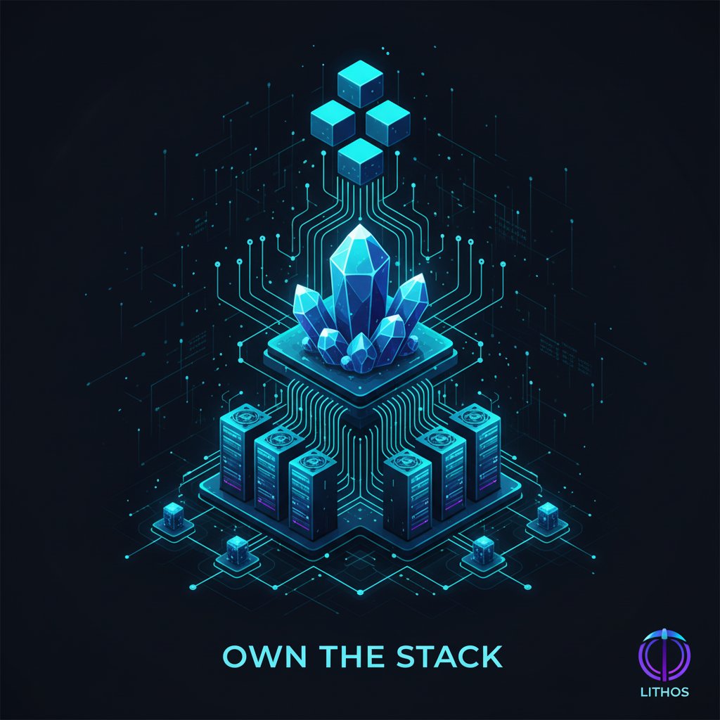 Lithos is about closing the gap between miners and the protocol.

Run infrastructure locally. Verify everything on-chain. Coordinate without giving up control.

When miners own the full stack, decentralization stops being a slogan and starts being real.