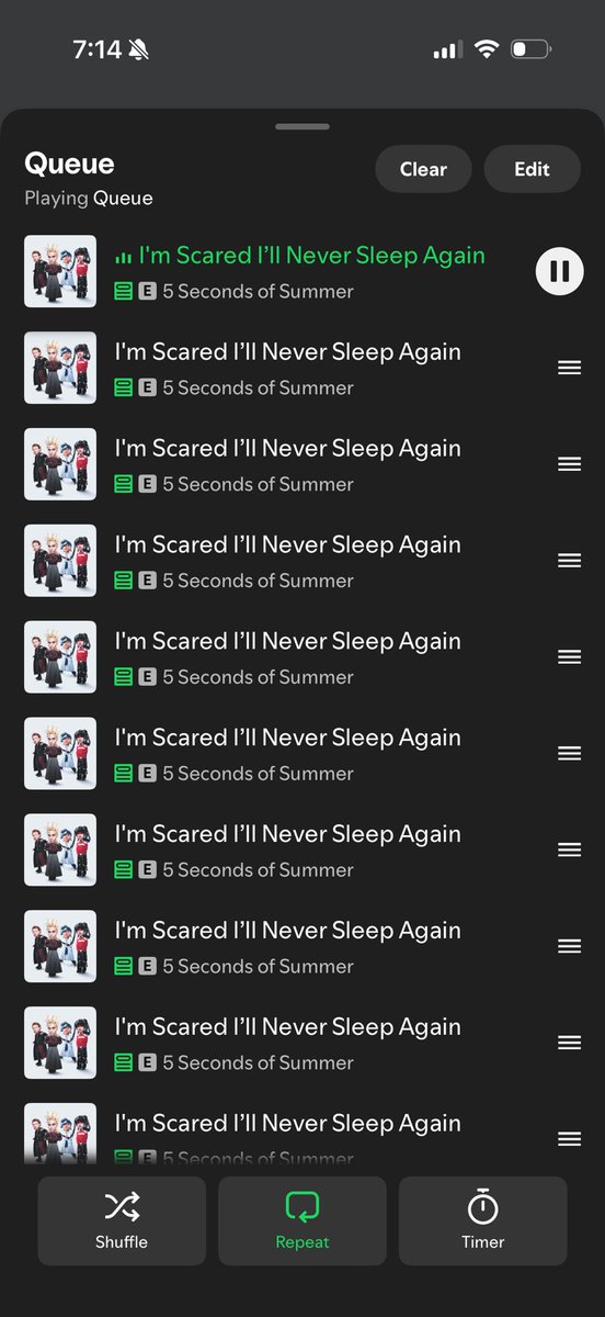 unpredictacal's tweet image. I’m scared I’ll never sleep againmaxxing