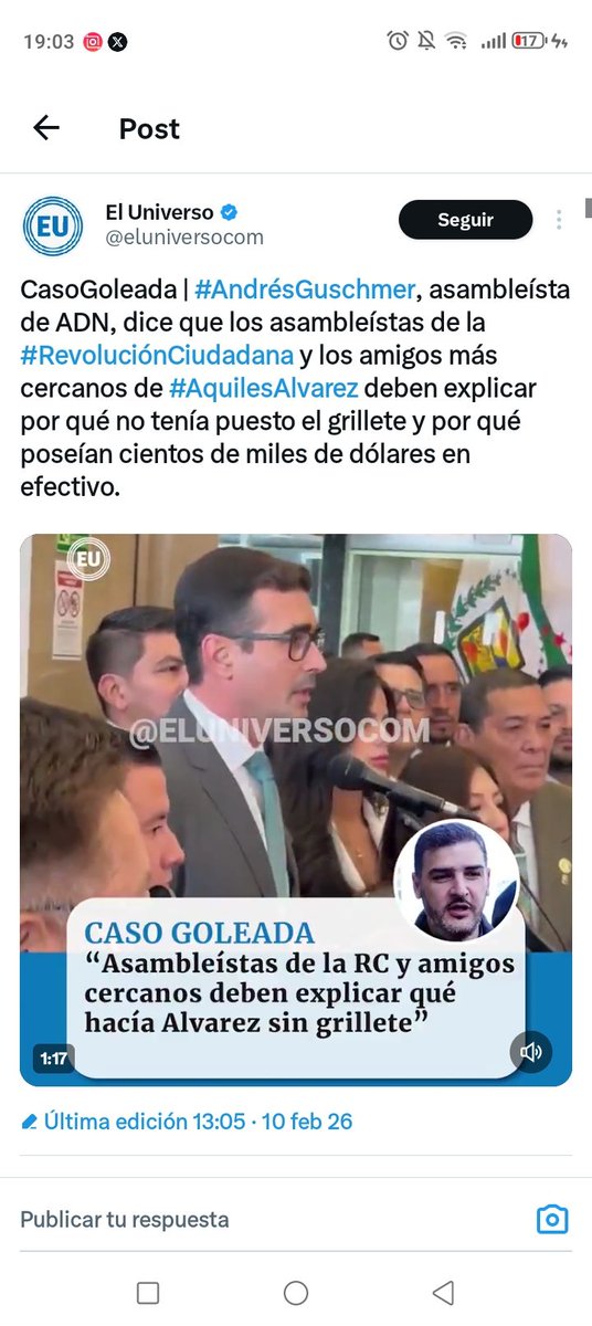 Danielsalcan_'s tweet photo. Esto ya es la cúspide de la sinvergüencería. Hoy la comisión de la que es parte Guschmer sesionó dos veces: a las 10 de la mañana y a las 3 de la tarde. Las dos veces Guschmer se conectó desde su casa, pero al mediodía sí fue a dar una rueda de prensa en la Asamblea ¿O sea el tipo solo fue a la Asamblea, donde trabaja, para hablar de Aquiles y volvió a irse a su casa?

5 lucas al mes nos cuesta cada uno de estos esperpentos de ADN. Se nos burlan en la cara.