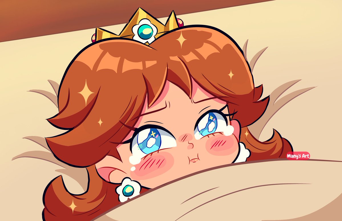 Daisy really wanted to play :'c 🩷✨🧡✨