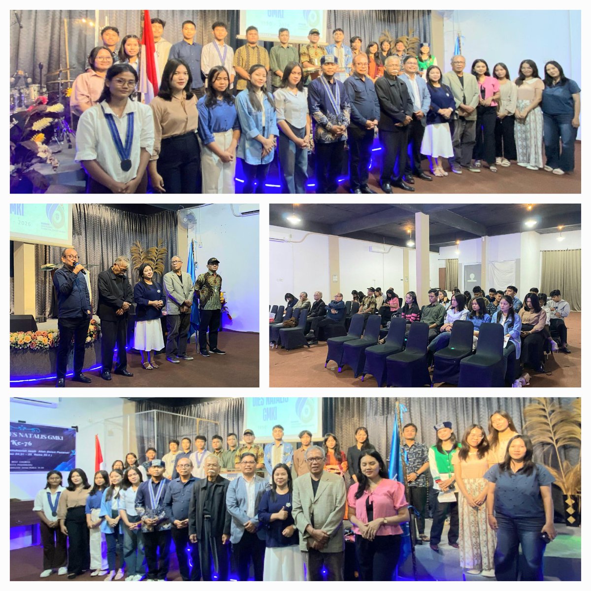 Kebaktian Dies Natalis 76 GMKI Kota Pekanbaru di GAB Best Church, Jl. Kayu Agung, Pekanbaru. (Senin, 09/02/2026, 19.00-21.30 WIB)