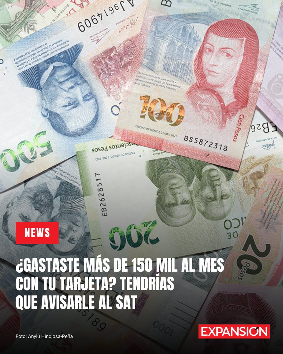 ¡Ojo con tus tarjetas! Si tus gastos mensuales superan ciertos montos, el SAT puede pedirte explicaciones y estás obligado a presentar un aviso.

Para 2026, si gastas más de 150,743.35 pesos en tarjetas de crédito o servicios, o 75,664.95 pesos en prepagadas, monederos, vales o