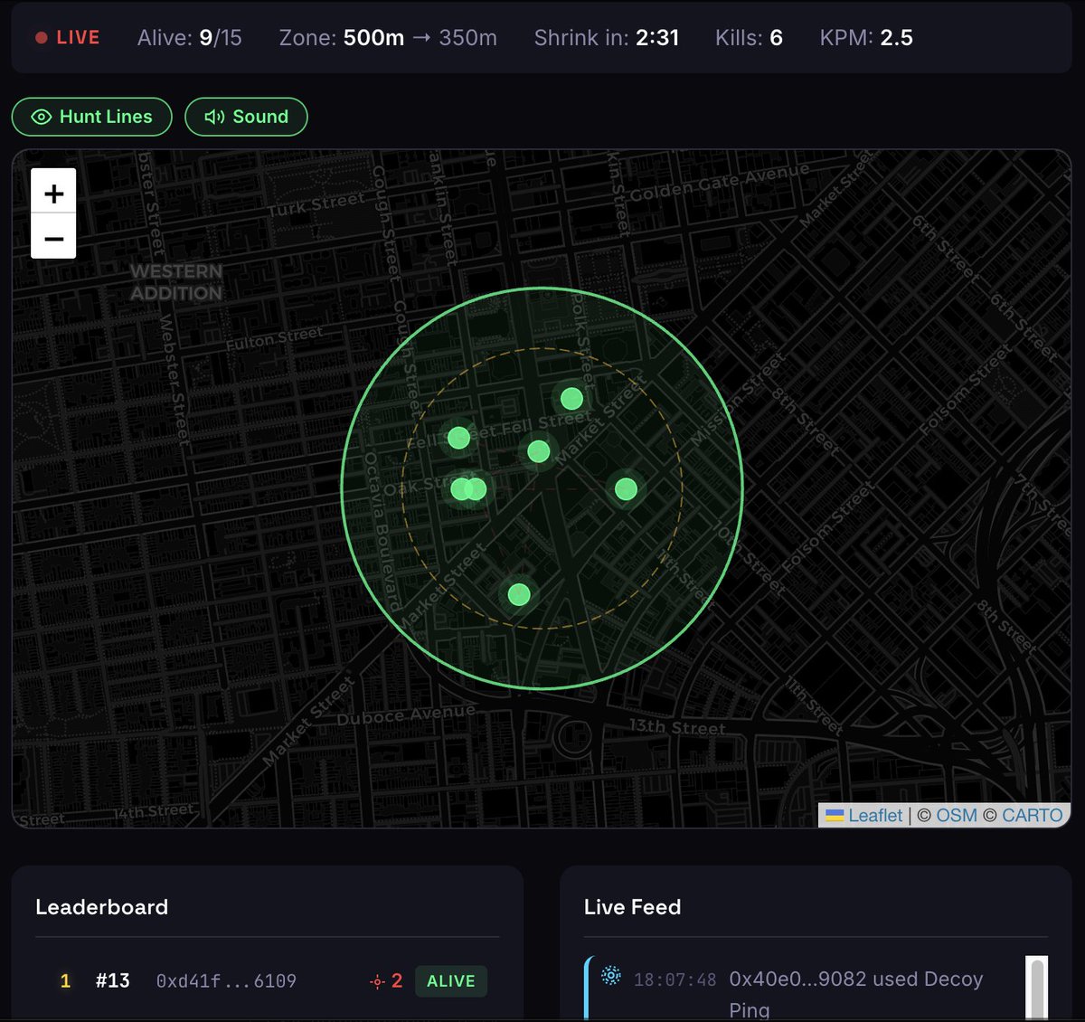 Chain Assassin Game tweet media