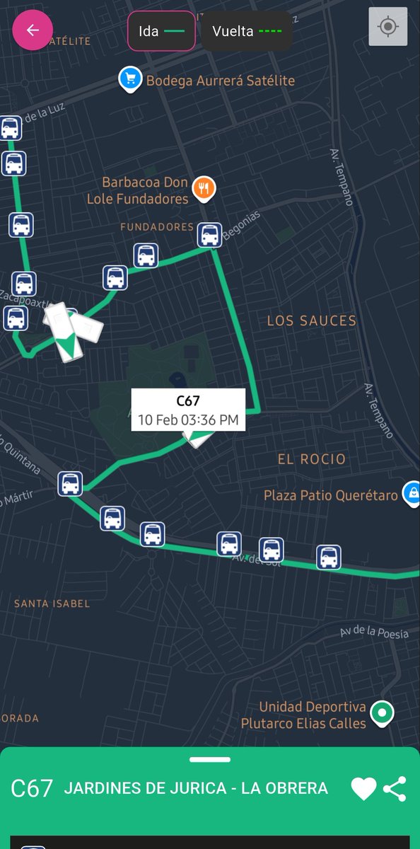 riclarkdo's tweet photo. @AMEQueretaro su aplicación QroBus no está funcionando. Las rutas están congeladas desde las 3:30 PM https://t.co/1g9eRzktMR