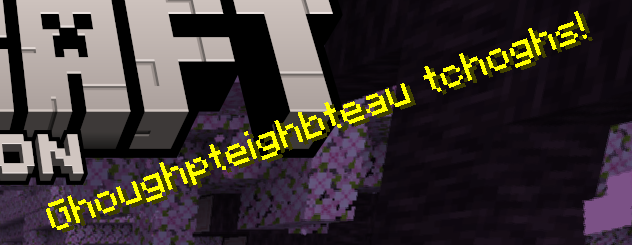 La tuya por si acaso #Minecraft