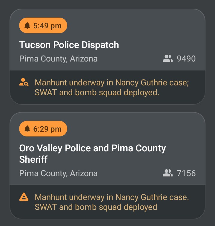 _UNITED_PATRIOT's tweet image. #BreakingNews in the Abduction of Nancy Gutierrez MANHUNT! 

Tucson SWAT &amp;amp; Bomb squad Deployed 🫡🇺🇸🦅