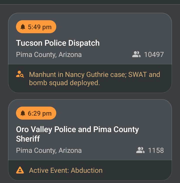 _UNITED_PATRIOT's tweet image. #BreakingNews in the Abduction of Nancy Gutierrez MANHUNT! 

Tucson SWAT &amp;amp; Bomb squad Deployed 🫡🇺🇸🦅