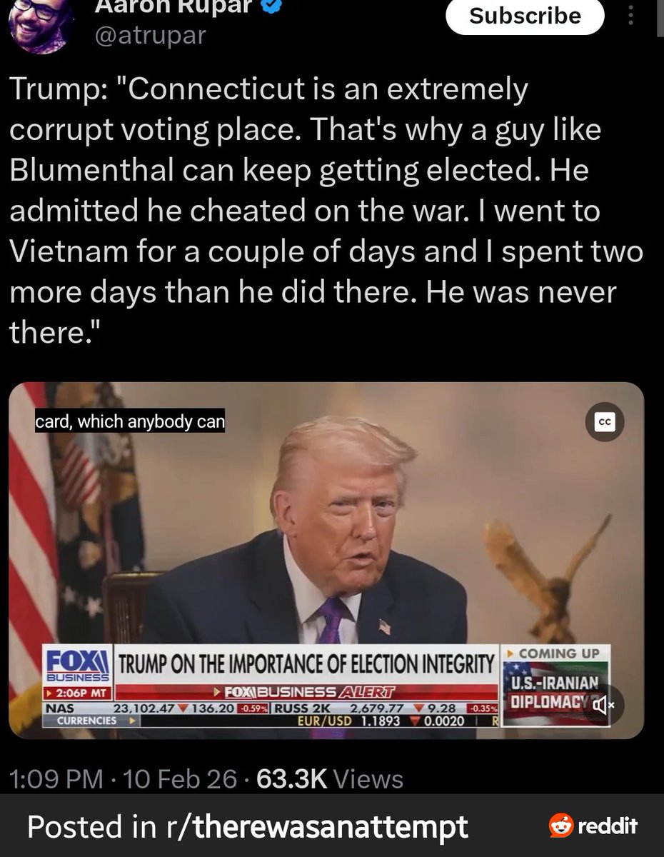 #TRUMP, The draft dodger somehow went to war in Vietnam while physically still in the USA??

This lying sack of shit is implicated in r@ping children, 34 counts of felonies, a proven sexual abuser, and has set the military on US citizens.

#MAGA &amp; #Trump are traitors to the USA