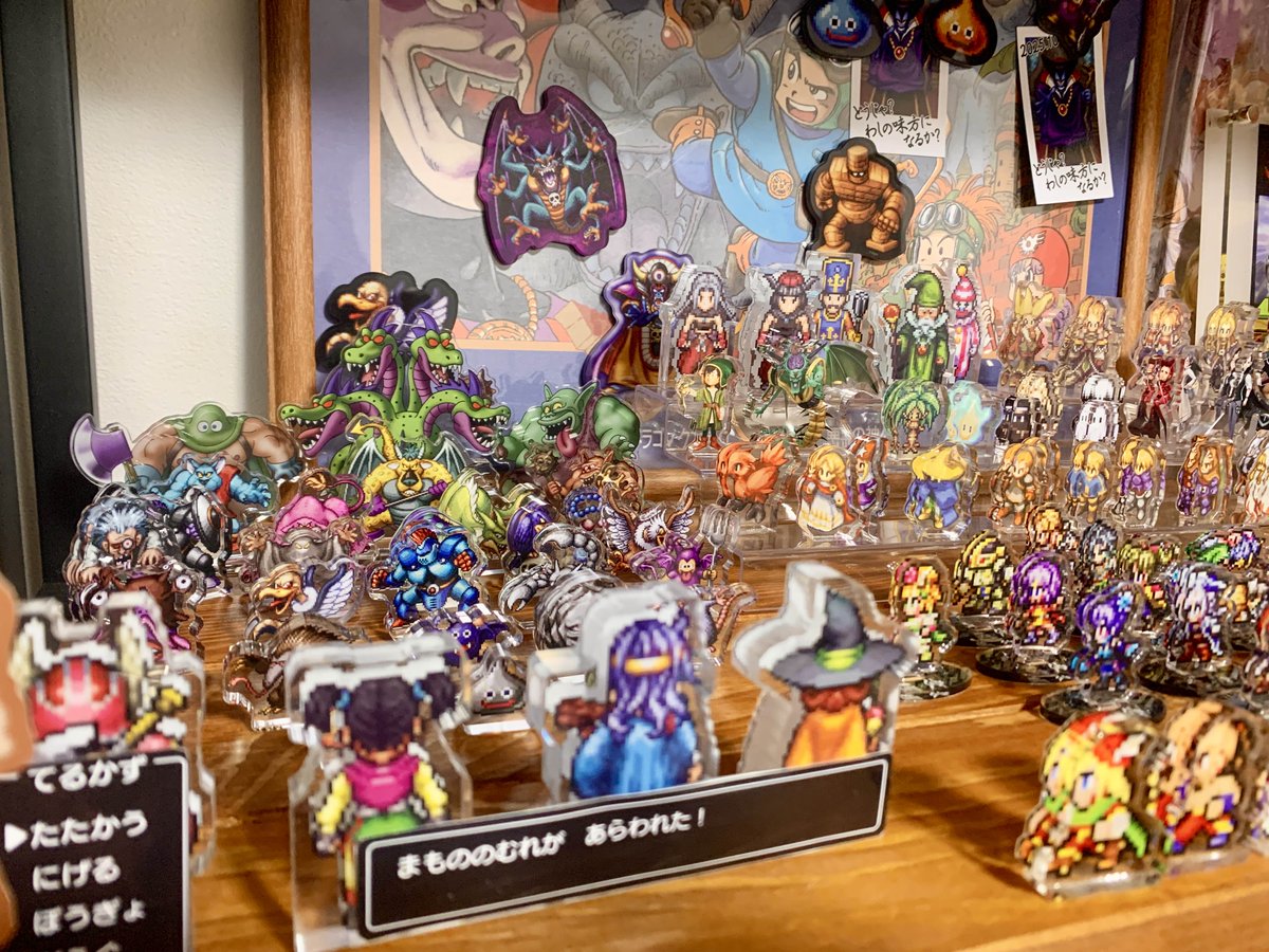 スクエニのアクリルブロックガチャ、いつもなら狂ったように回しま