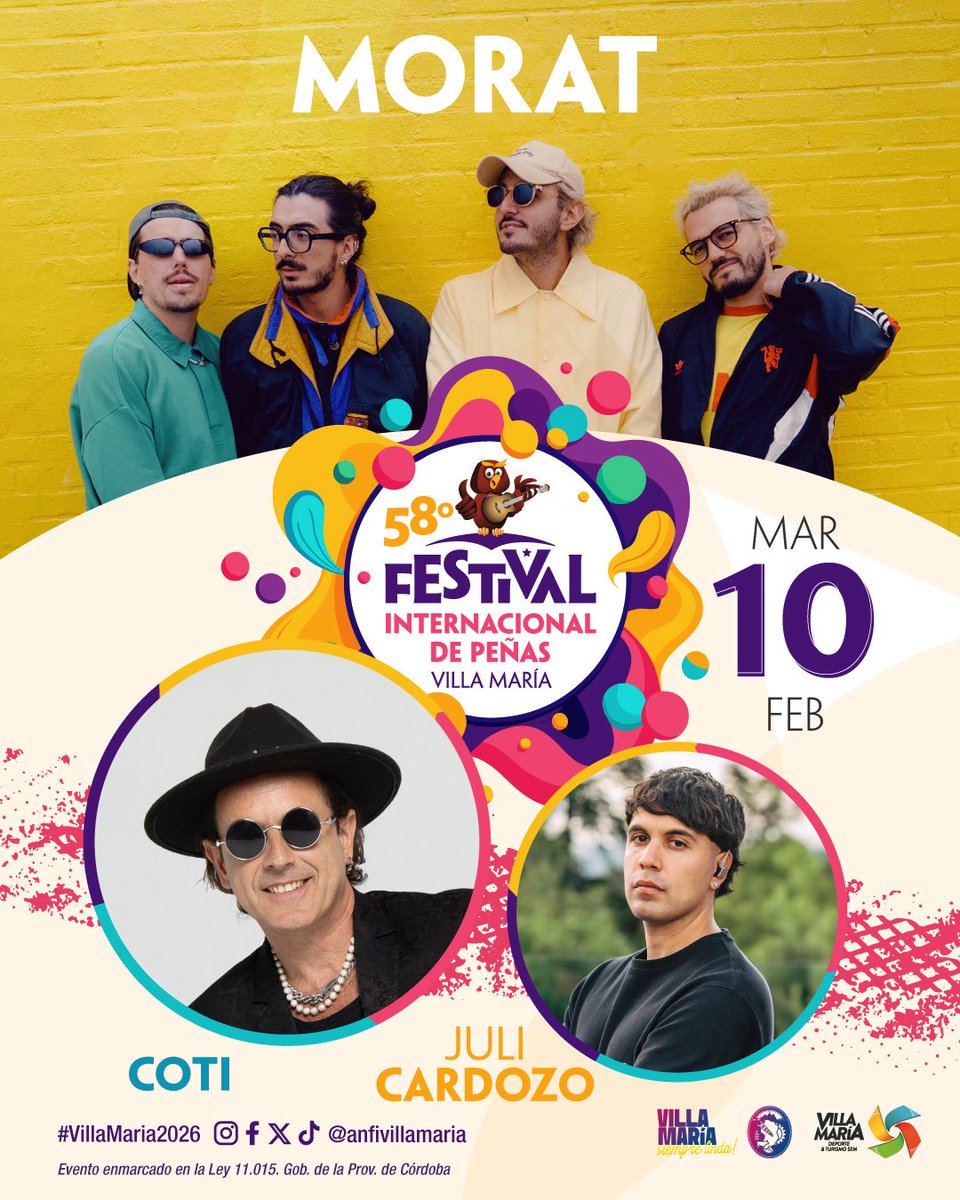 AnfiteatroVillaMaría tweet media