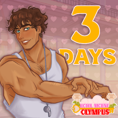 HMOlympus's tweet photo. We have just 3 days left until the release of #HotelMountOlympus Demo, here to welcome us today is Poseidon !✨#VisualNovel #GameDev #Devlog #IndieGame #GreekMythology #HMO https://t.co/qVNRwsgBVQ
