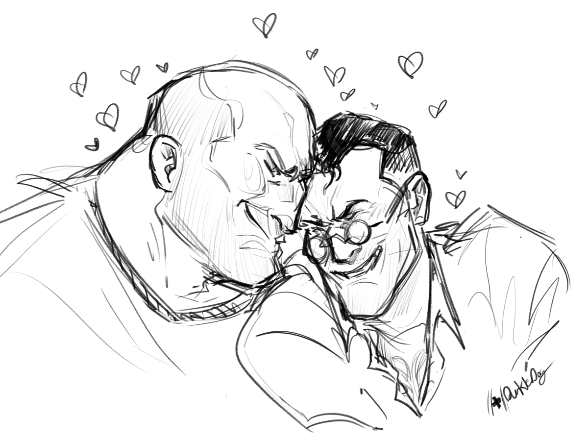 i drew these last year but like i just remembered how to log into this twitter account (my object permanence is really bad AND i have the disease.)
merry happy... christmasnewyearvalentimes. #heavymedic