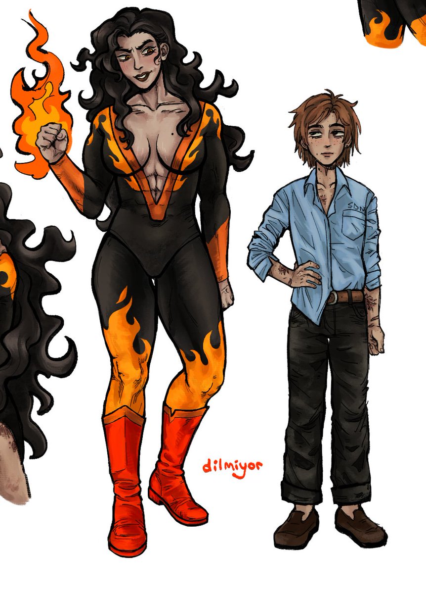 fem flambae and some girl #flambert #dispatch