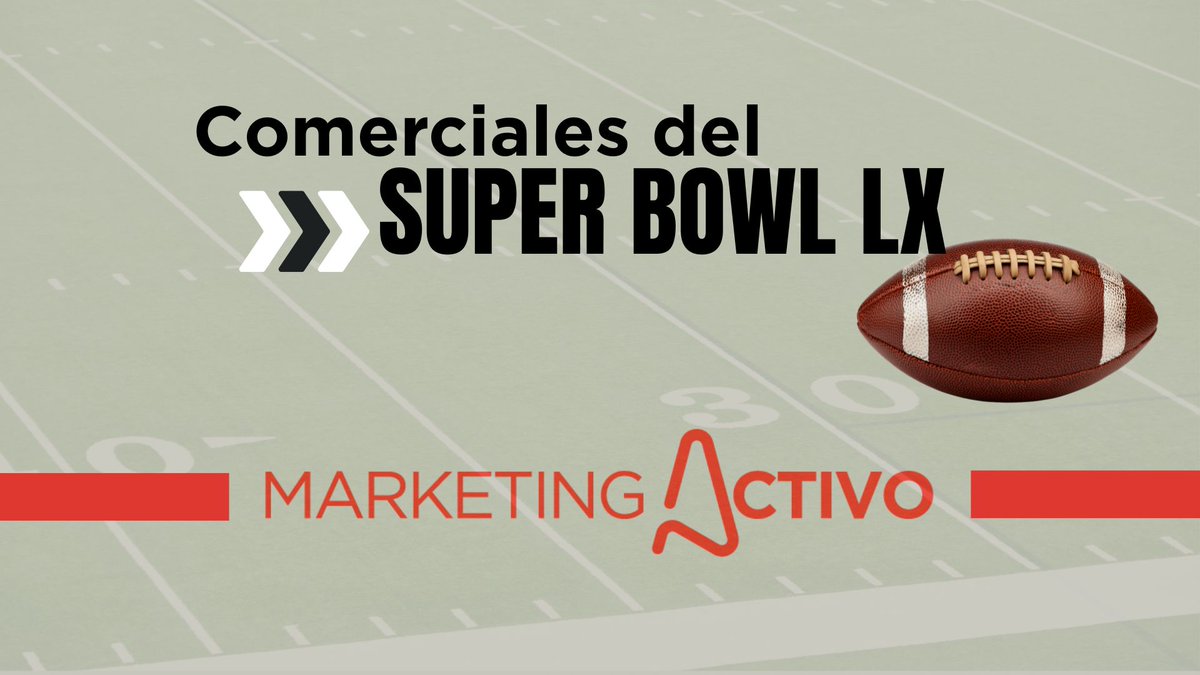 Los #comerciales #SuperBowl son una locura de #marcas y #creatividad llegan cargados de actores famosos y otros no tan conocidos.🏈 Desde historias que conmueven hasta los que te hacen matar de risa 😁👉🏼 Disfrútalos en bit.ly/4ra2cFv
#SuperBowl2026 #Anuncios #publicidad