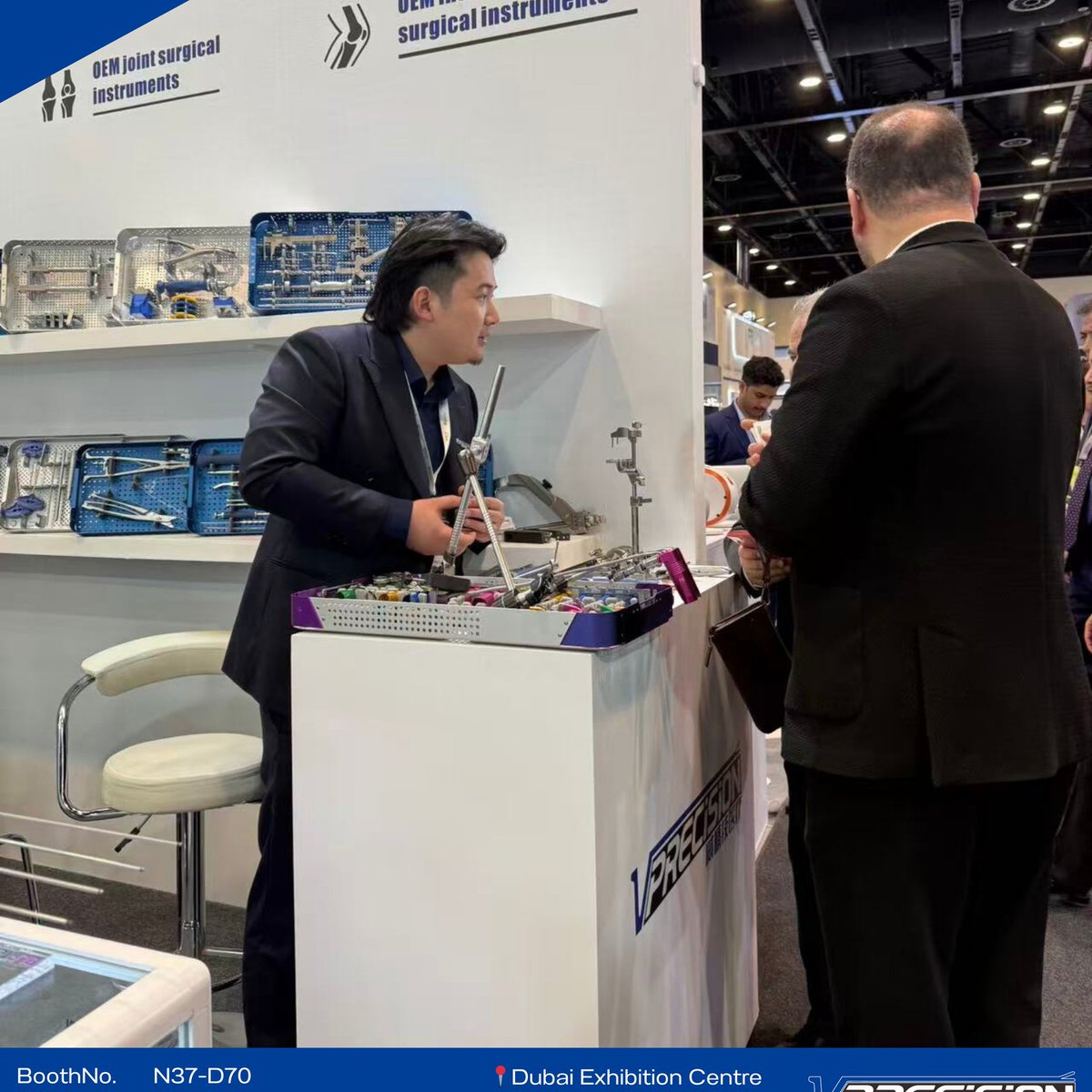 Irisvprecision's tweet image. 🤝Our team is currently at WHX, engaging in in-depth discussions with doctors and partners from around the world🎉
📍 𝗕𝗼𝗼𝘁𝗵: 𝗡𝟯𝟳-𝗗𝟳𝟬 
📅 𝗗𝗮𝘁𝗲: 𝟵-𝟭𝟮 𝗙𝗲𝗯𝗿𝘂𝗮𝗿𝘆 𝟮𝟬𝟮𝟲

#vprecision #orthopedics #implants #WHX2026 #Dubai #ArabHealth
