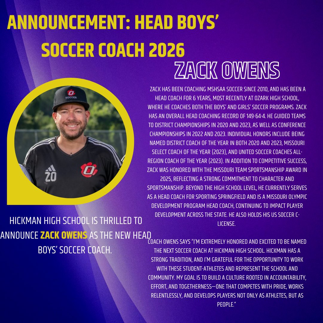 Hickman Athletics tweet media