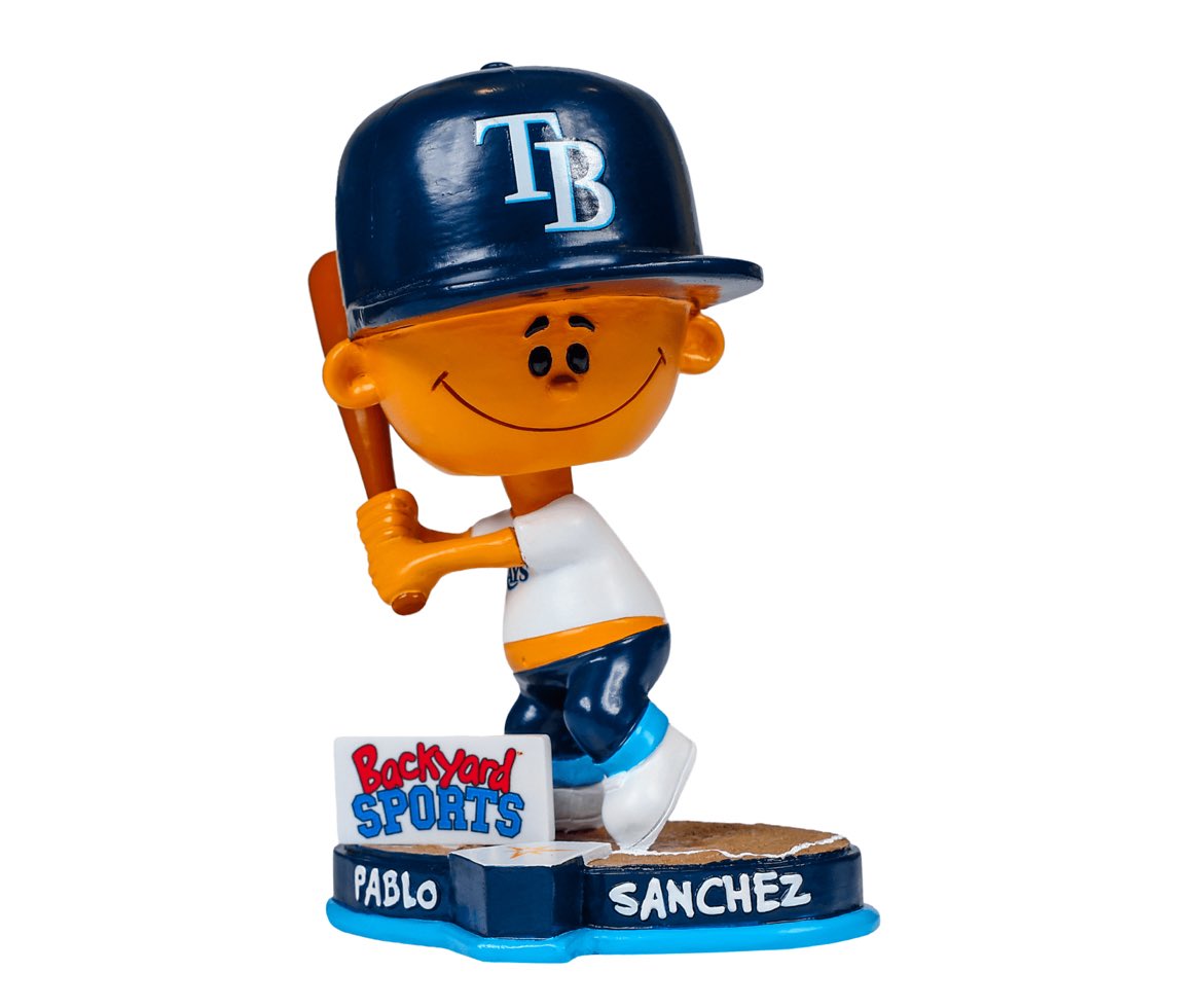 THE RAYS HAVE A PABLO SANCHEZ BOBBLEHEAD SPECIAL TICKET PACKAGE

THIS IS NOT A DRILL