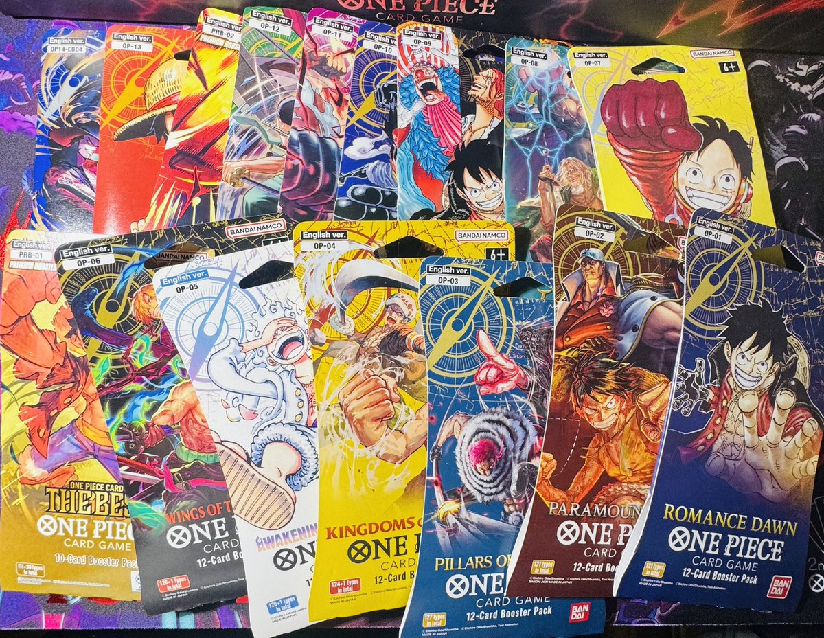 Getting a little outta hand with this one

🧇Complete OP Sleeved pack set🧇

67 🪑’s @ $10 each 🫣

🎡 of 🪦 to determine winner! 

Shipping Included📦

Retweets Appreciated🤝