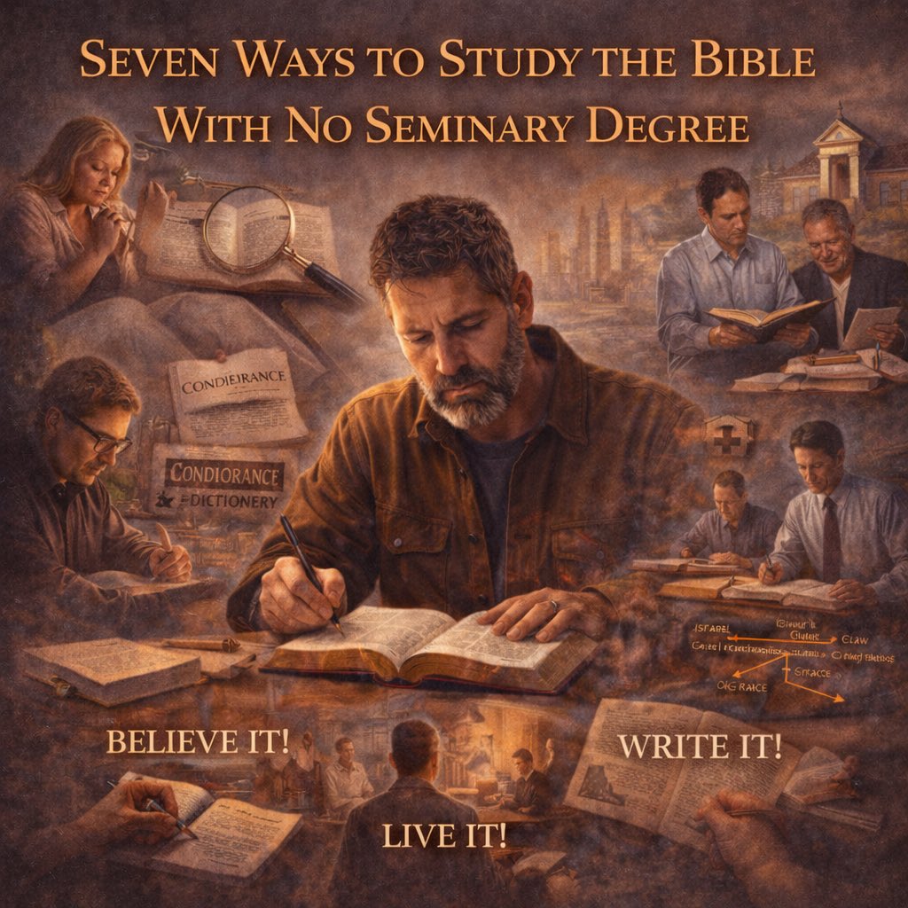 Seven Ways to Study the Bible With No Seminary Degree

Main Text: “Study to shew thyself approved unto God, a workman that needeth not to be ashamed, rightly dividing the word of truth” (2 Timothy 2:15).

INTRODUCTION

One of the biggest lies that ever crawled out of a religious