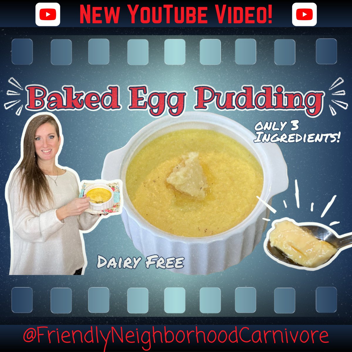 CarnivoreFriend's tweet image. Only 3 simple ingredients go into this amazing comfort food!

youtu.be/JztAkVzcPM0

#Carnivore #CarnivoreDiet #Keto #KetoDiet #YouTube #Recipe