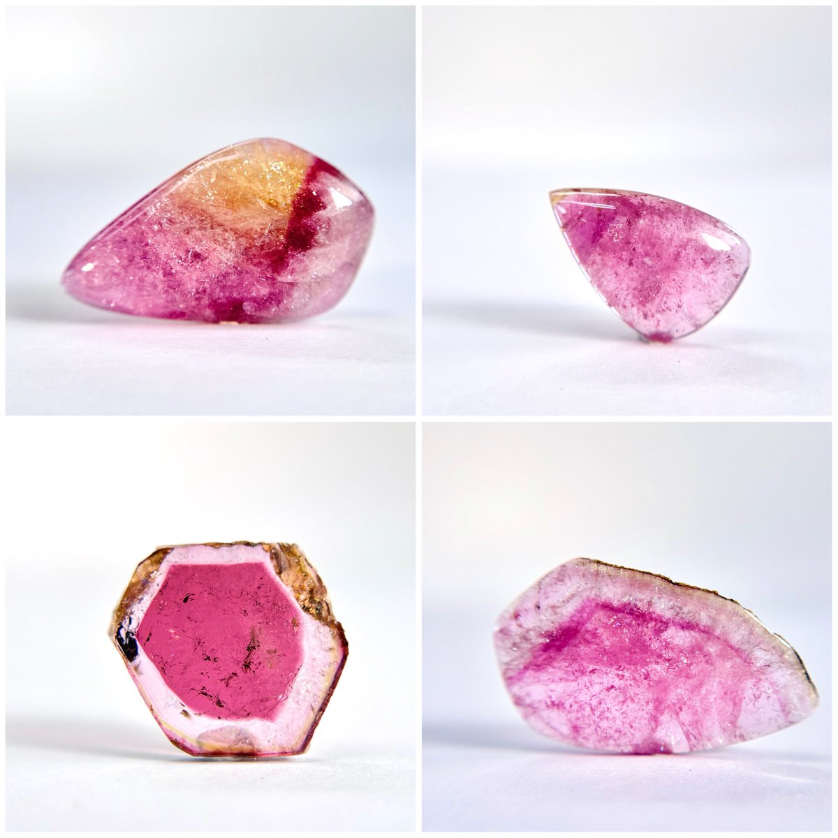 Bicolor tourmaline〈Malkhan Mine, Lake Baikal area, Russia