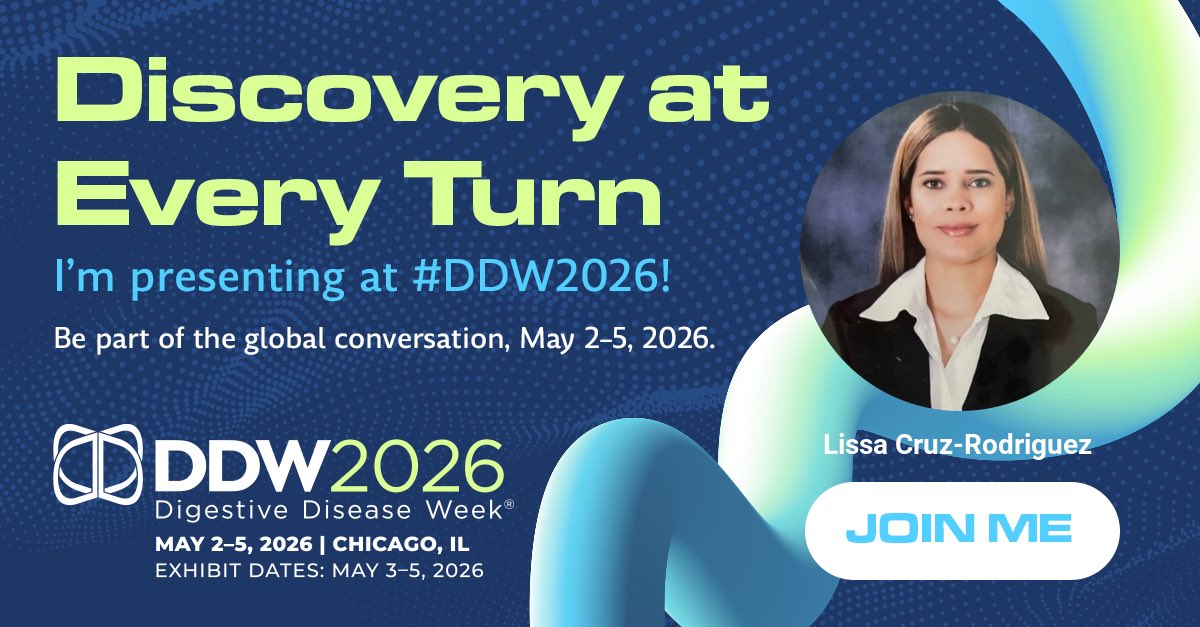 We are honored to present our research results in gastrointestinal oncology at the next DDW 2026 meeting !