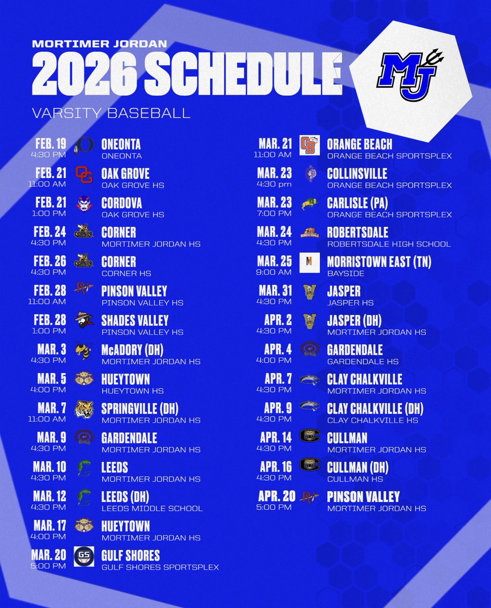 MJHS Baseball tweet media