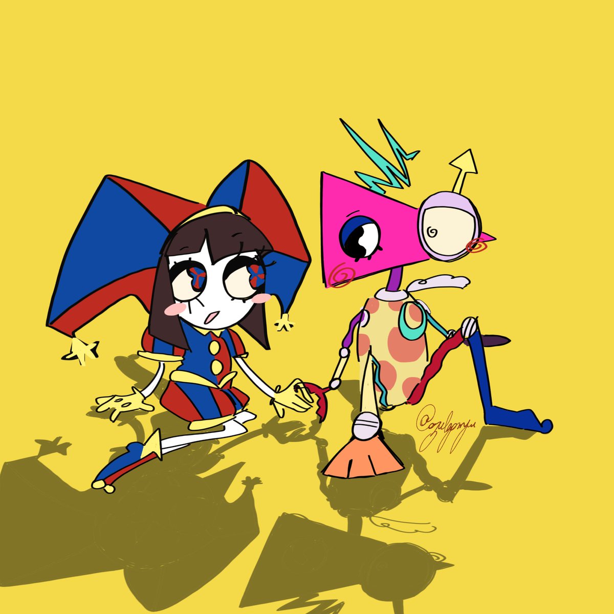 POMNIZOOBLE's tweet photo. oeoeoeo they're gonna make a thousand of gloinks together later
x #zoomni #pomnizooble #zooblepomni #jestersmatch #tadc https://t.co/NI2A8nOFKI