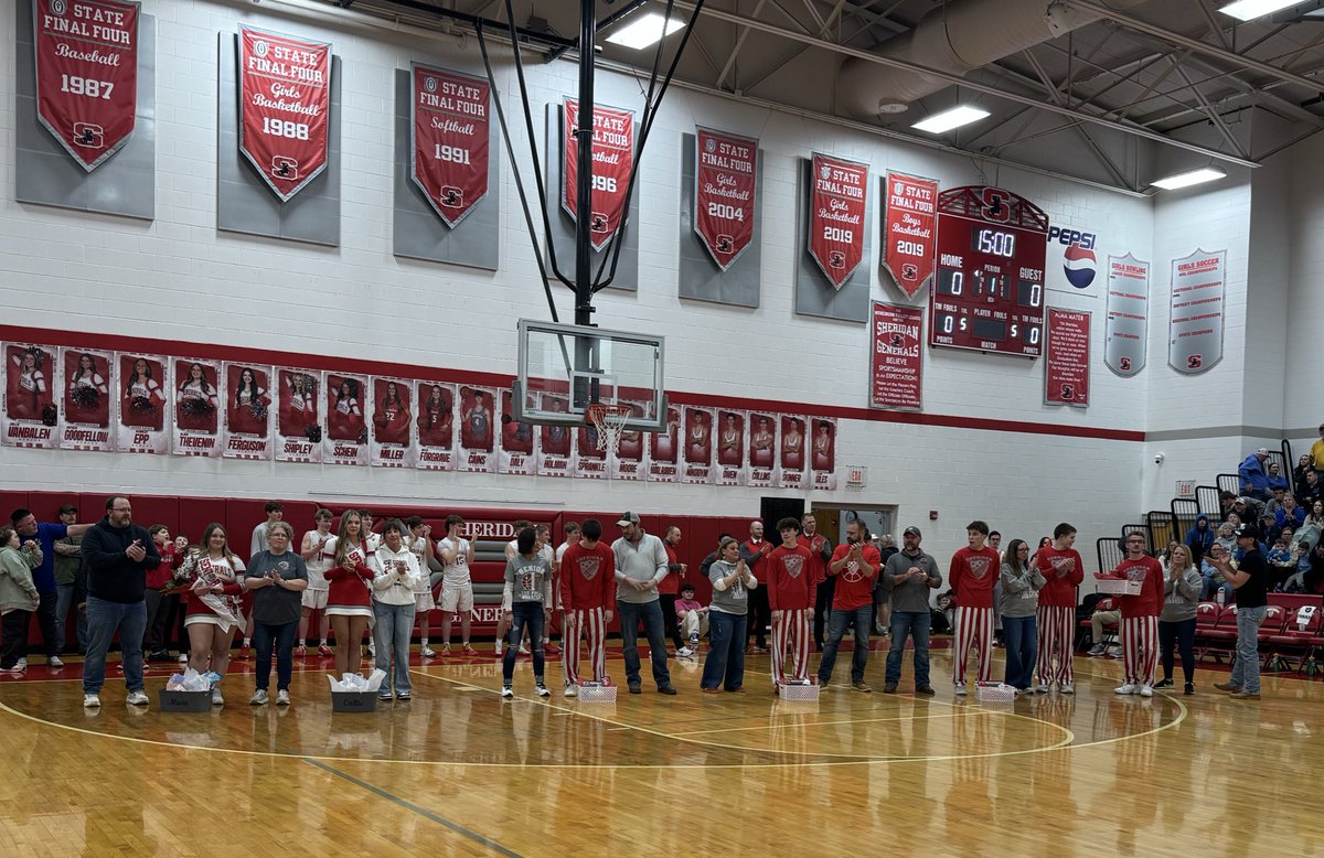 Senior Night! Go Generals!