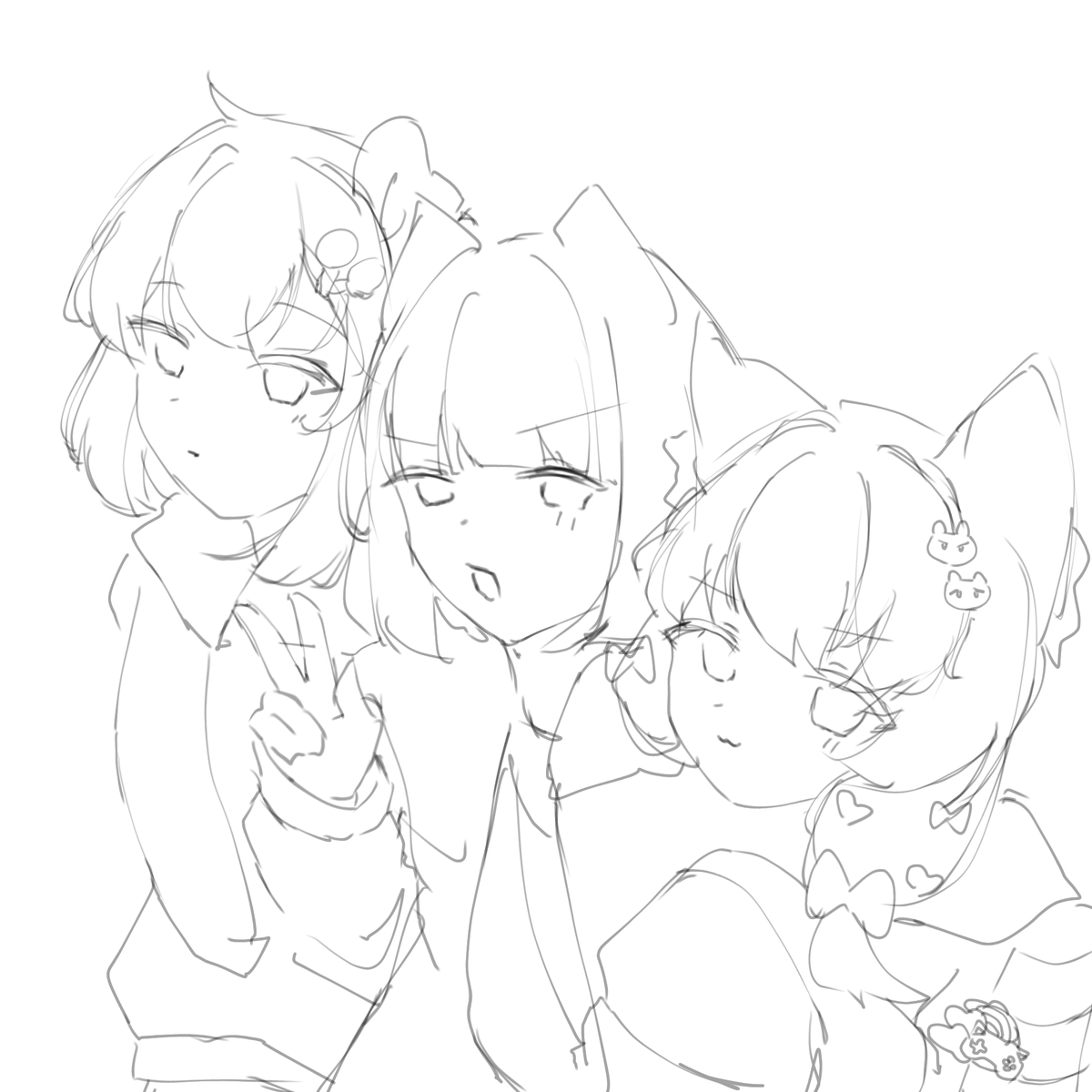 🍭🦇🐺 🩷💜💚