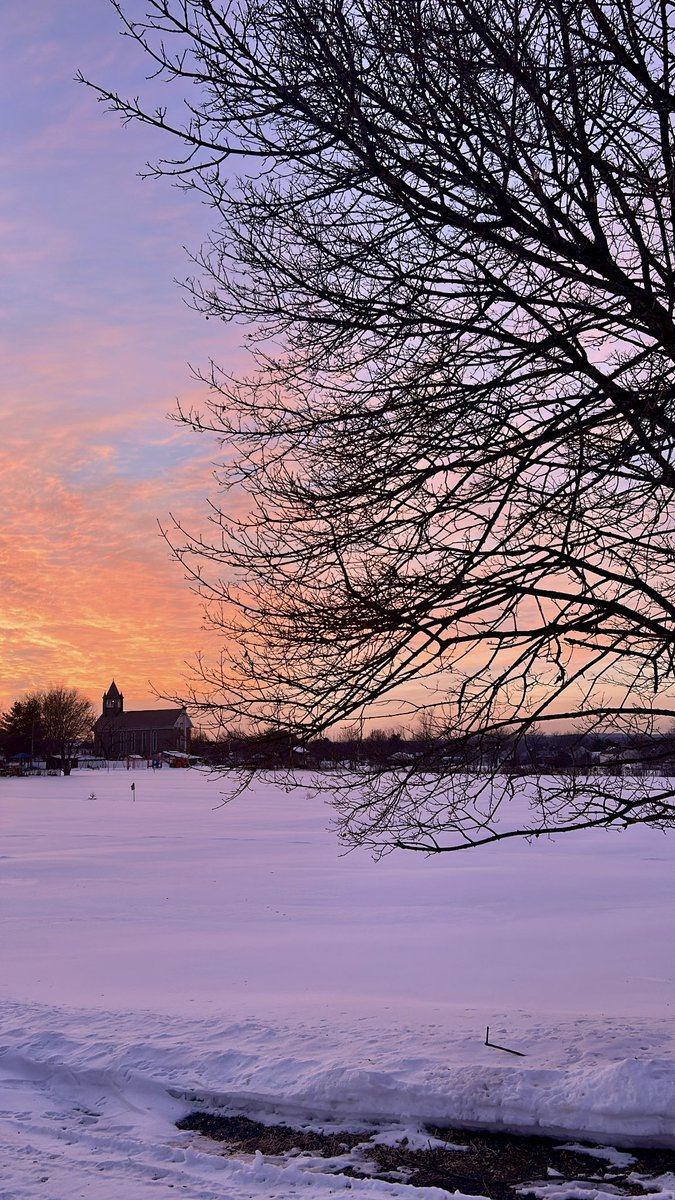 _Colleen_Marie's tweet photo. @Jimmyking35 Same sunset, from bucks county🧡💜 https://t.co/Nimu3yUm4A