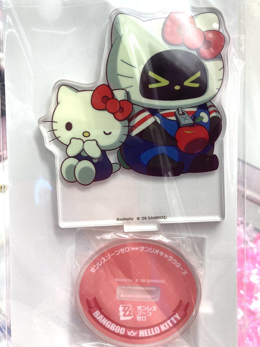 🌟景品情報🌟 ゼンレスゾーンゼロ×サンリオキャラクターズ アクリル