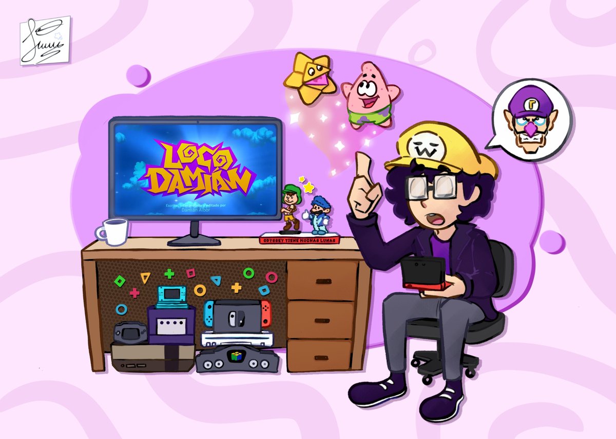 El loco damian fue gran parte de mi infancia, desde su etapa con loquendo hasta hoy em dia ha marcado mi vida..
Donde sea que estes craziidamon te deseo la mayor felicidad del mundo 🫂