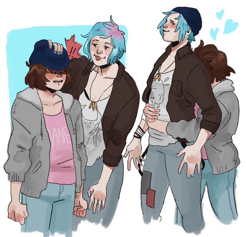 felt like remaking one of the very first pieces of fanart I’ve ever posted online back at the ripe age of 16 to celebrate 11 years of Max &amp; Chloe 🤧
#lifeisstrange #pricefield
