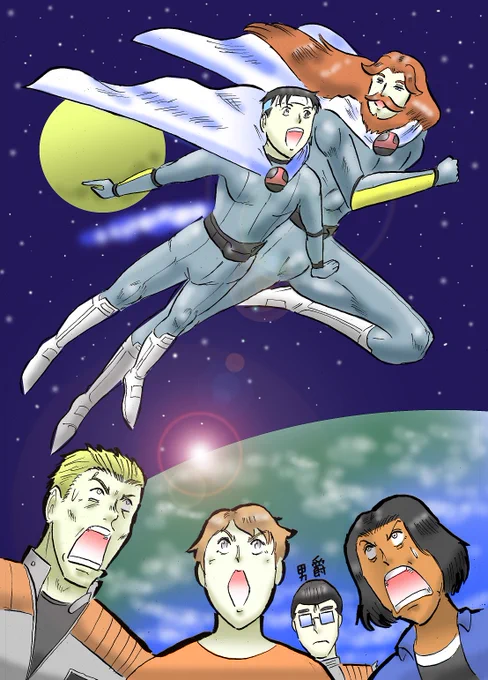 誰も『サムライトルーパー』が始まるまでの間をもたせてくれた『ユリシーズ31』の事を語れる漢が居なくて悲しいゾ・・・。