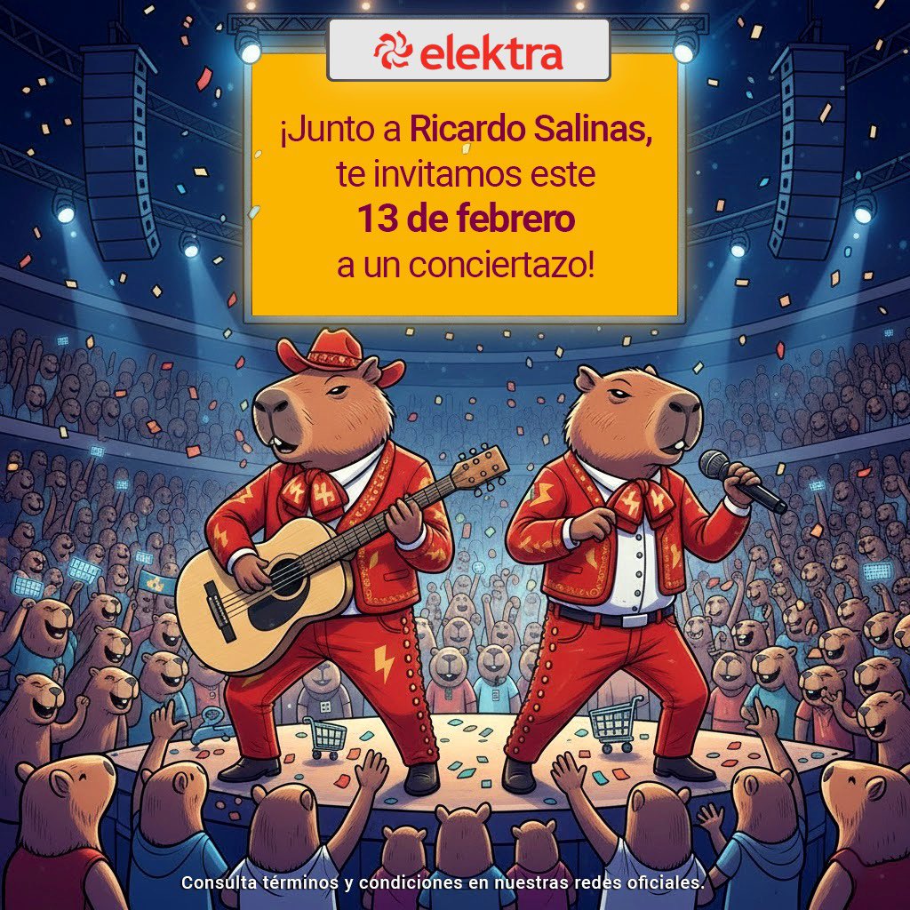 Elektra México tweet media