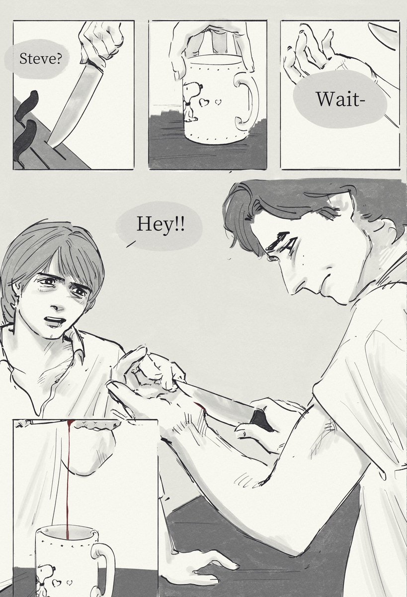 marchfear03's tweet photo. 16-19 / ? Pages - vamp!jonathan comic cont. #stonathan #StrangerThings https://t.co/SJBZYtCmEH